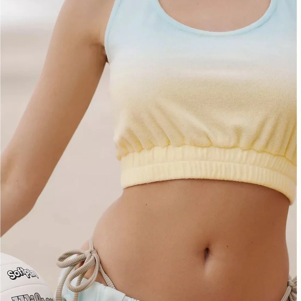 NWT Anthropologie Sunday in Brooklyn Terry Set - Picture 2 of 3